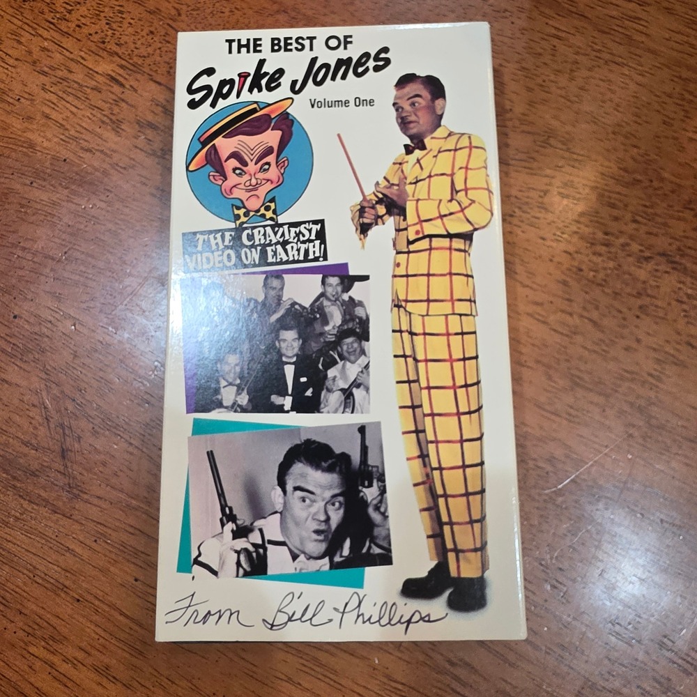 Paramount Spike Jones VHS Volume One NTSC Multi Excellent Musical Comedy Tape